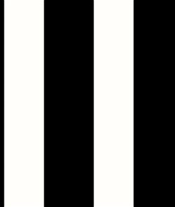 Lillian August Peel & Stick Designer Stripe Black & White Wallpaper