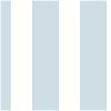 Lillian August Peel & Stick Designer Stripe Hampton Blue Wallpaper - Image 1