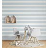 Lillian August Peel & Stick Designer Stripe Hampton Blue Wallpaper - Image 2