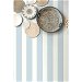 Lillian August Peel &amp; Stick Designer Stripe Hampton Blue Wallpaper thumbnail image 3 of 4