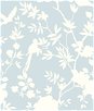 Lillian August Peel & Stick Mono Toile Hampton Blue Wallpaper