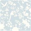 Lillian August Peel & Stick Mono Toile Hampton Blue Wallpaper - Image 1