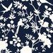 Lillian August Peel & Stick Mono Toile Midnight Blue Wallpaper