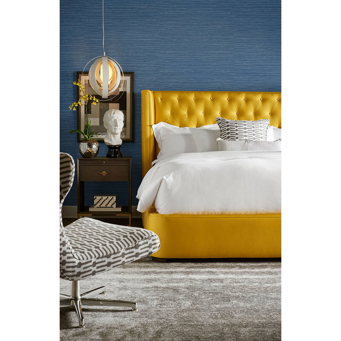 Lillian August Peel &amp; Stick Luxe Sisal Coastal Blue Wallpaper image 2 of 4