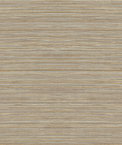 Lillian August Peel & Stick Luxe Sisal Pashmina & Metallic Silver Wallpaper