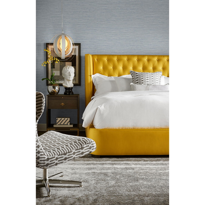 Lillian August Peel &amp; Stick Luxe Sisal Sea Breeze Wallpaper image 2 of 4