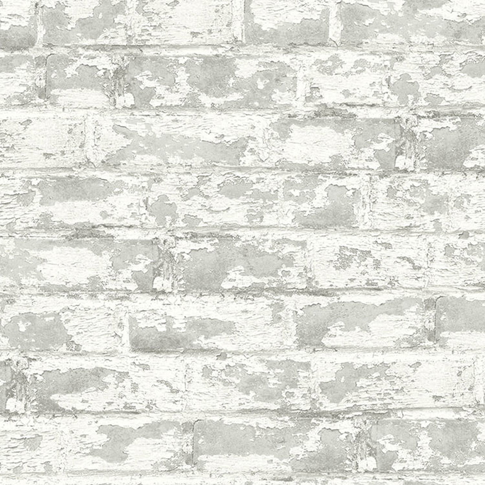 Lillian August Peel &amp; Stick Soho Brick Calcutta Wallpaper image 1 of 4