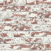 Lillian August Peel & Stick Soho Brick Terra Cotta Wallpaper