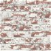 Lillian August Peel &amp; Stick Soho Brick Terra Cotta Wallpaper thumbnail image 1 of 5