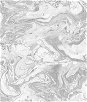 Lillian August Peel & Stick Faux Marble Calcutta & Metallic Silver Wallpaper