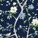 Lillian August Peel & Stick Floral Trail Navy Blue & Spring Green Wallpaper
