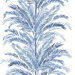 Lillian August Peel & Stick Keana Palm Coastal Blue Wallpaper
