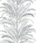 Lillian August Peel & Stick Keana Palm Harbor Mist Wallpaper