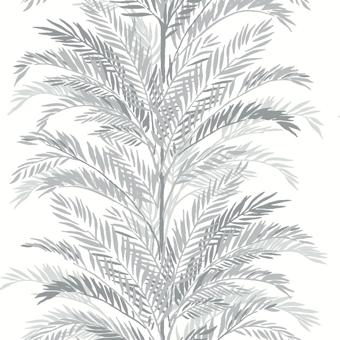 Lillian August Peel &amp; Stick Keana Palm Harbor Mist Wallpaper image 1 of 4