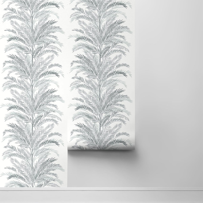 Lillian August Peel &amp; Stick Keana Palm Harbor Mist Wallpaper image 2 of 4