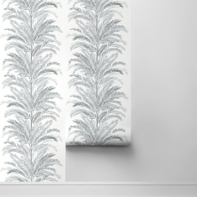 Lillian August Peel &amp; Stick Keana Palm Harbor Mist Wallpaper image 2 of 4