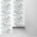 Lillian August Peel &amp; Stick Keana Palm Harbor Mist Wallpaper thumbnail image 2 of 4