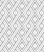 Lillian August Peel & Stick Boho Grid Alloy Wallpaper
