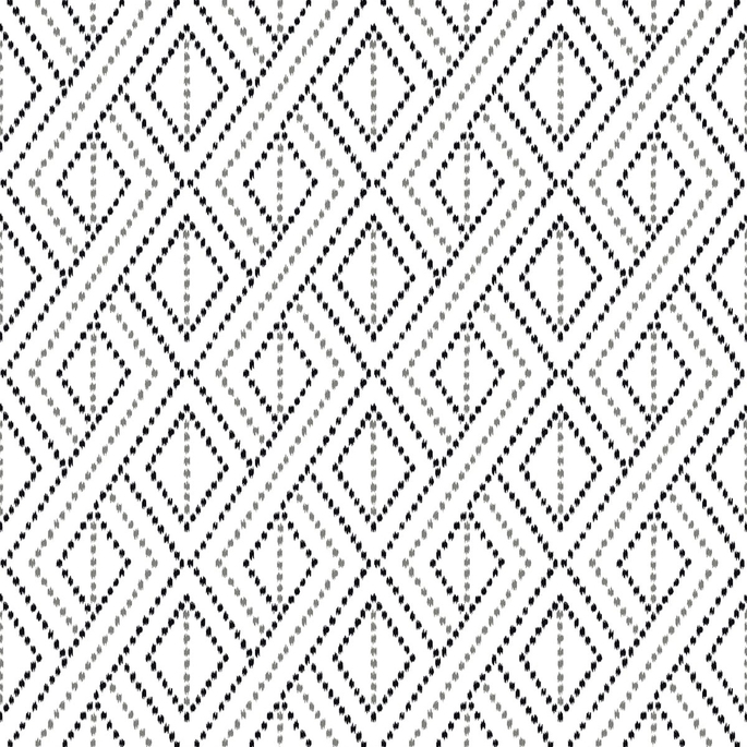 Lillian August Peel &amp; Stick Boho Grid Alloy Wallpaper image 1 of 4