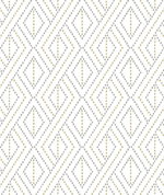 Lillian August Peel & Stick Boho Grid Argos Grey & Yellow Wallpaper