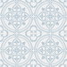 Lillian August Peel & Stick Villa Mar Tile Hampton Blue Wallpaper