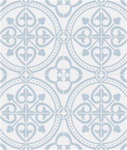 Lillian August Peel & Stick Villa Mar Tile Hampton Blue Wallpaper