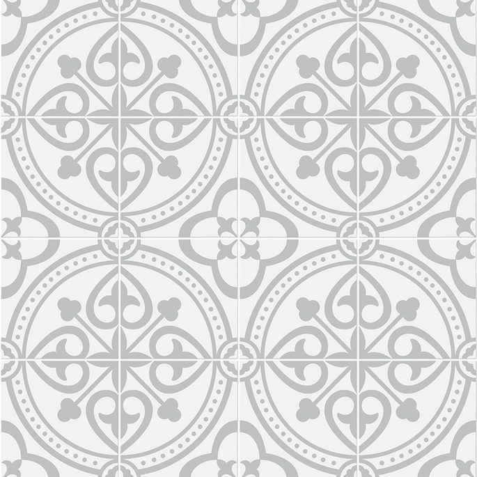 Lillian August Peel &amp; Stick Villa Mar Tile Harbor Mist Wallpaper image 1 of 4