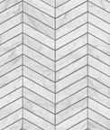 Lillian August Peel & Stick Marbled Chevron Calcutta & Charcoal Wallpaper