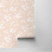 Lillian August Peel &amp; Stick Floral Mist Peach Petal Wallpaper thumbnail image 2 of 4