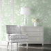 Lillian August Peel &amp; Stick Floral Mist Seacrest Green Wallpaper thumbnail image 4 of 4
