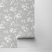 Lillian August Peel &amp; Stick Floral Mist Alloy Wallpaper thumbnail image 2 of 4
