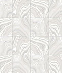 Lillian August Peel & Stick Marbled Tile Quartz Wallpaper