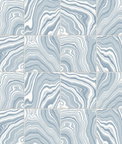 Lillian August Peel & Stick Marbled Tile Lakeside Wallpaper