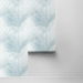 Lillian August Peel &amp; Stick Palm Tile Summer Skies Wallpaper thumbnail image 2 of 4