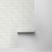 Lillian August Peel &amp; Stick Rib Tile Morning Fog Wallpaper thumbnail image 2 of 4