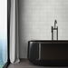 Lillian August Peel &amp; Stick Rib Tile Morning Fog Wallpaper thumbnail image 3 of 4