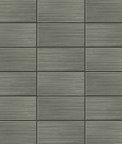 Lillian August Peel & Stick Rib Tile Charcoal Wallpaper