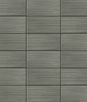 Lillian August Peel & Stick Rib Tile Charcoal Wallpaper