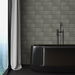 Lillian August Peel &amp; Stick Rib Tile Charcoal Wallpaper thumbnail image 3 of 4
