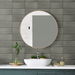 Lillian August Peel &amp; Stick Rib Tile Charcoal Wallpaper thumbnail image 4 of 4