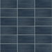 Lillian August Peel &amp; Stick Rib Tile Denim Blue Wallpaper thumbnail image 1 of 4