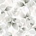 Lillian August Peel &amp; Stick Watercolor Tossed Leaves Sea Salt &amp; Harbor Mist Wallpaper thumbnail image 1 of 4