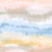 Lillian August Peel & Stick Ikat Waves Sunset Wallpaper
