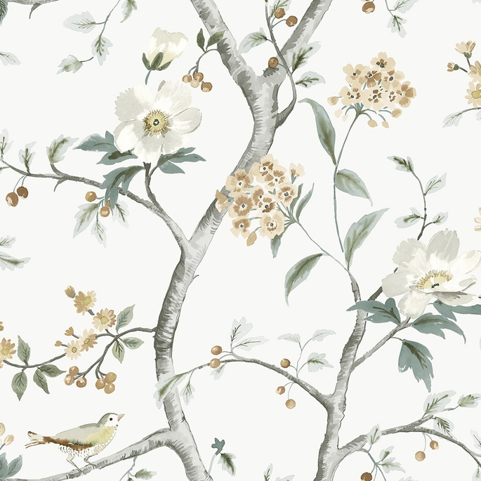 Lillian August Sparrow Haven Agave &amp; Cider Wallpaper image 1 of 3