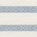 Lillian August Alani Geo Stripe Blue Bell Wallpaper