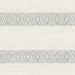 Lillian August Alani Geo Stripe Fog Wallpaper