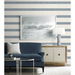 Lillian August Alani Geo Stripe Nautical Blue Wallpaper thumbnail image 2 of 3