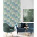 Lillian August Arielle Abstract Stripe Lakeside Wallpaper thumbnail image 2 of 3