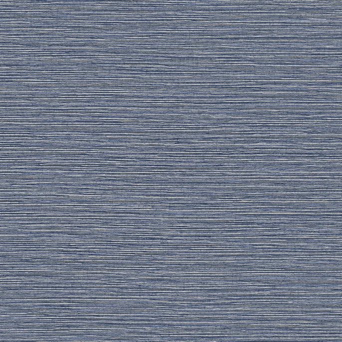 Lillian August Tiger Island Faux Sisal Denim Blue Wallpaper image 1 of 3