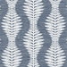 Lillian August Carina Leaf Ogee Midnight Sky Wallpaper